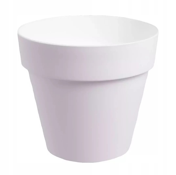 Osłonka Plastikowa Ibiza Mat Biała Śr. 12Cm H 10,8Cm