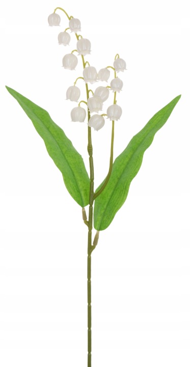 Konwalia Biała Gałązka Kwiaty Sztuczne 35 Cm