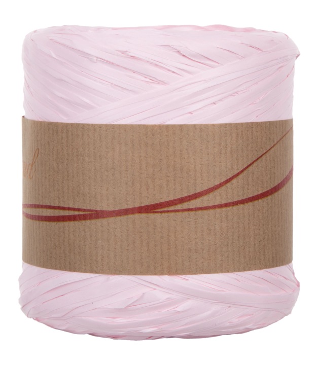 Rafia Syntetyczna 200 M Baby Pink Różowa