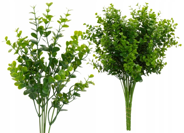 6X Eukaliptus Gałązka Dodatek Sztuczny 34 Cm