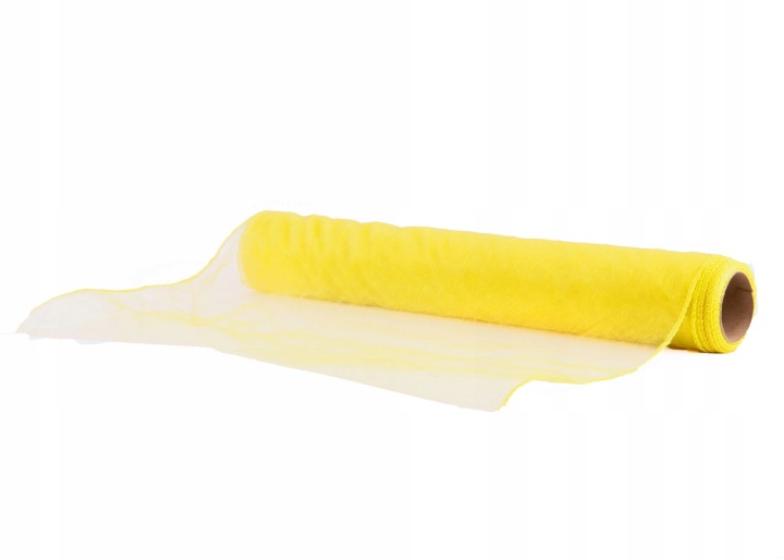 Organza Żółta Yellow Tiul Organtyna 40 Cm/9Y