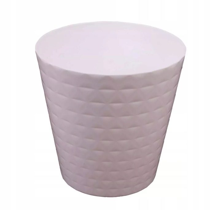 Osłonka Biała Diament Śr. 11Cm H 11Cm