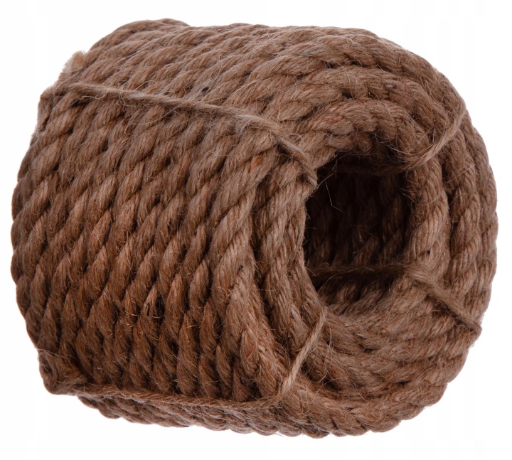 Sznurek Jutowy Naturalny Szpagat 6 M 8 Mm