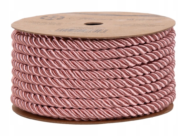 Sznurek Różowy 4,57 M 5 Mm X 5Y Atumn Pink
