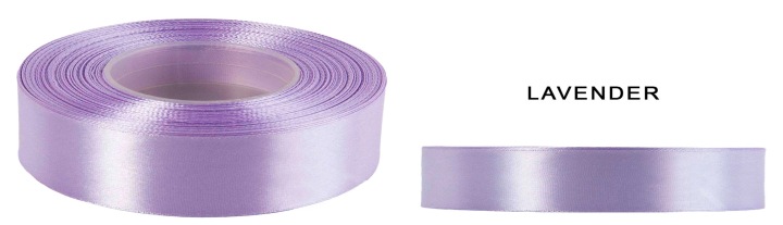 1,2 Cm 32M Lavender Lawendowa Wstążka Tasiemka Satyna Atłas