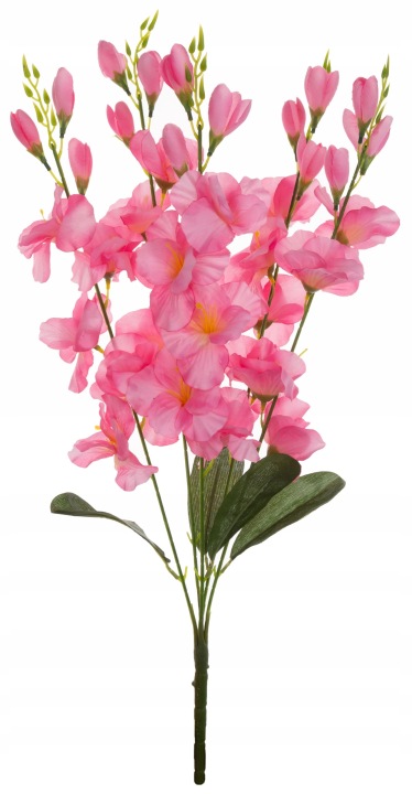 Mieczyk Różowy Bukiet 5 Kwiatów 66 Cm