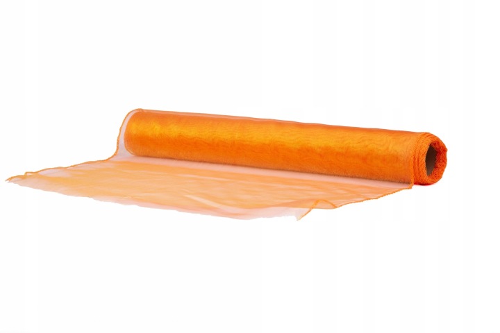 Organza Pomarańczowa Orange Tiul Organtyna 40 Cm/9Y