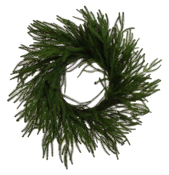 WIANEK IGLASTY GUMOWY 58 CM ZIELONY
