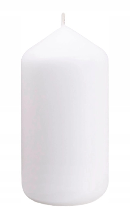 ŚWIECA BIAŁA WALEC 100X150 MM