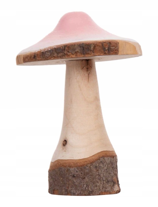 Grzyb Figurka Drewniana 11 Cm
