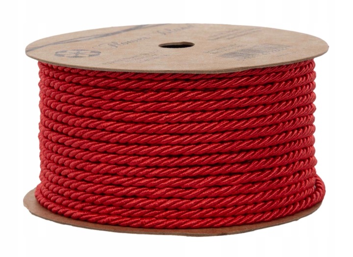 Sznurek Czerwony 9,18 M 3 Mm X 10Y Red