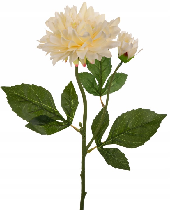 Dalia Kremowa Gałązka 60 Cm Kwiaty Sztuczne