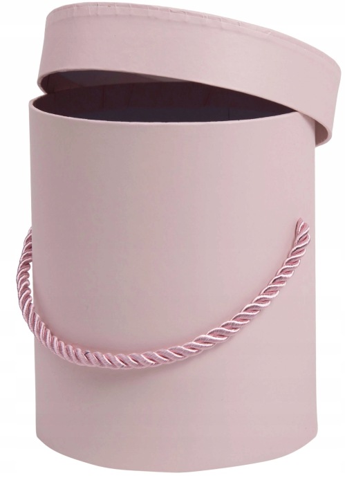 Flower Box Jasny Róż Lt. Pink Pudełko Na Kwiaty Prezent