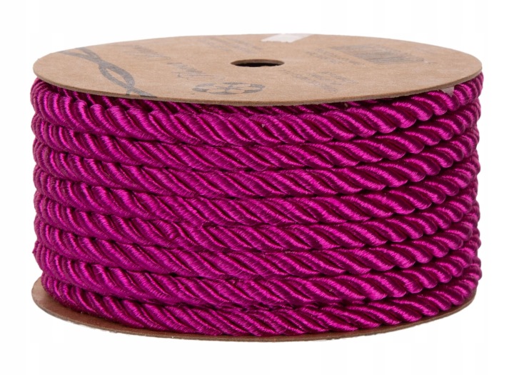 Sznurek Fuksja 4,57 M 5 Mm X 5Y Fuchsia