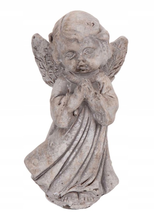 Anioł Figurka Cement 8,5 Cm