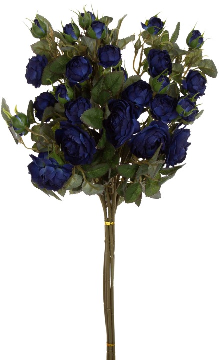 6X Dzika Róża Gałązka 50 Cm Navy Blue Granatowa