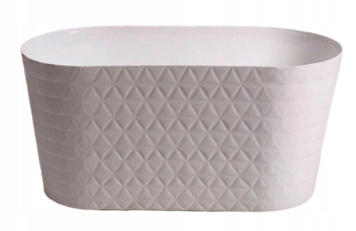 Skrzynka Osłonka Diament Biała 23 Cm