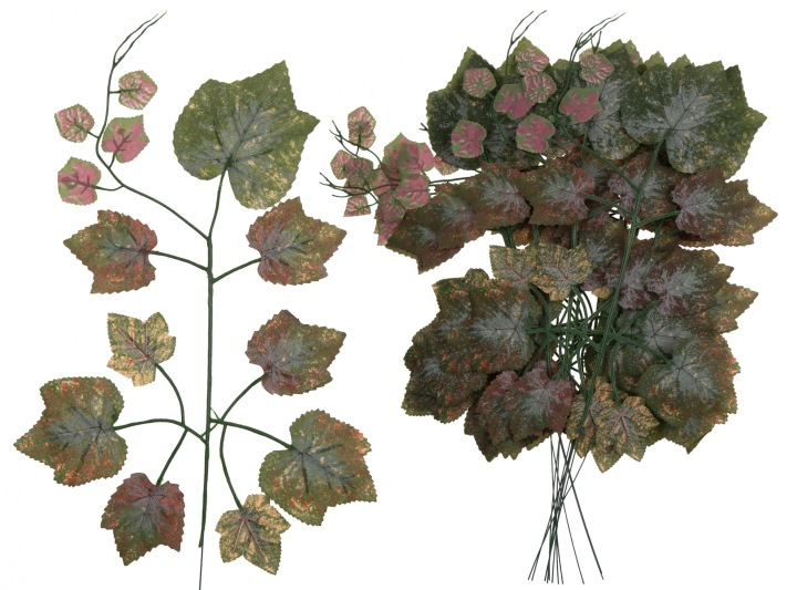 12X Liście Liść Winogrono Winorośl 58 Cm