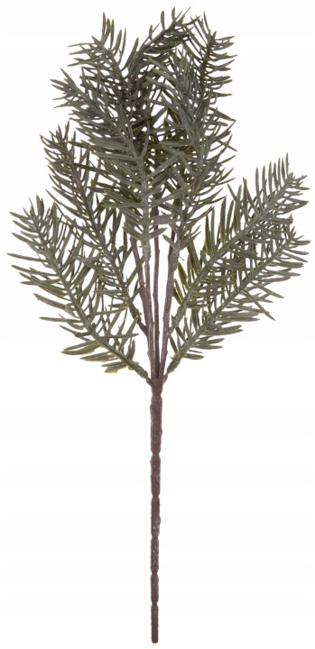 Świerk Iglak Gałązka Sztuczna 40 Cm Bielona