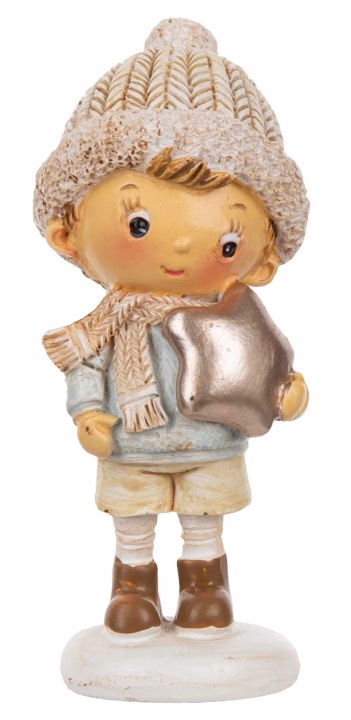 Figurka Zimowy Chłopiec 10 Cm