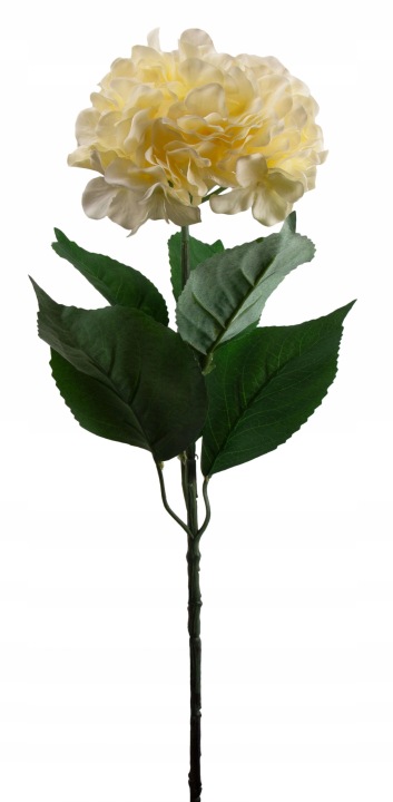 HORTENSJA OGRODOWA KREM KWIAT SZTUCZNY 71 CM