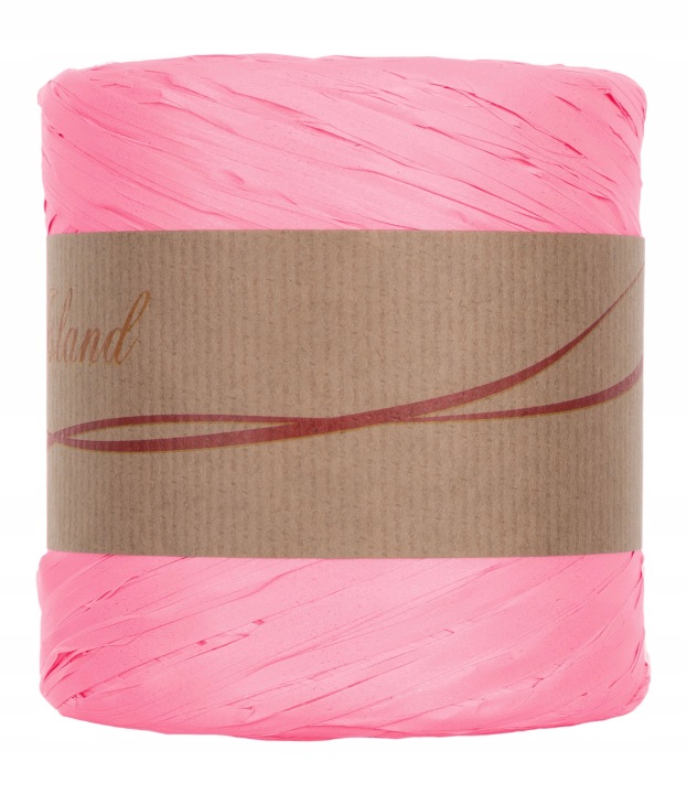 Rafia Syntetyczna 200 M Pastel Pink Różowa