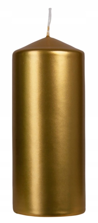 Świeca Złota Walec 48 X 100 Mm