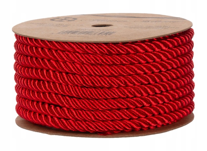 Sznurek Czerwony 4,57 M 5 Mm X 5Y Red