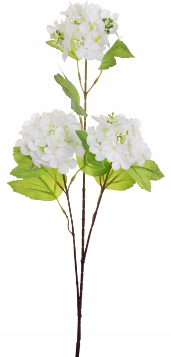 Hortensja Biała 85 Cm Kwiaty Sztuczne
