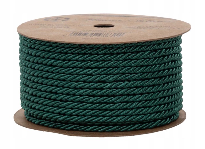 SZNUREK ZIELONY 9,18 M 3 MM X 10Y BOTTLE GREEN