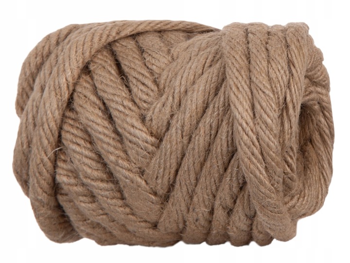 Sznurek Jutowy Naturalny Szpagat 6,5 M 9 Mm