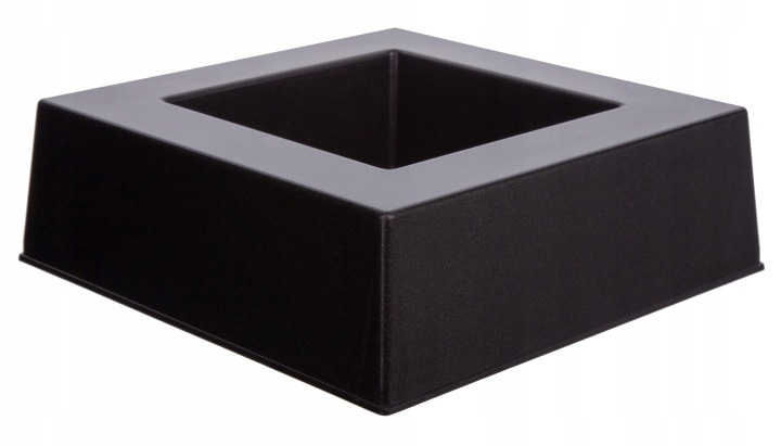 KWADRAT GRAFIT OSŁONKA DO KOMPOZYCJI 21 CM H 6,5 CM