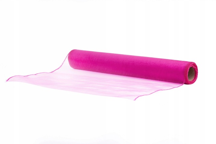 Organza Amarantowa Hot Pink Tiul Organtyna 40 Cm/9Y