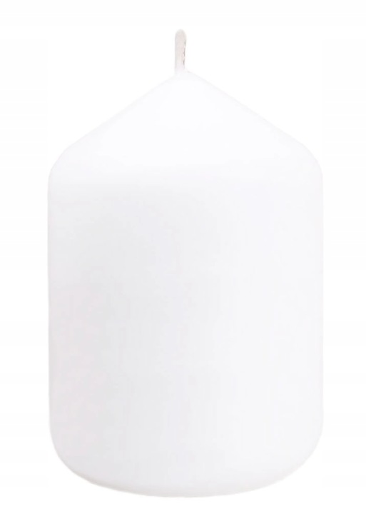 Świeca Biała Walec 80 X 120 Mm