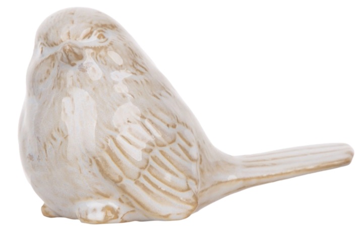 Figurka Ptak Ptaszek Ceramiczny H 5,5 Cm