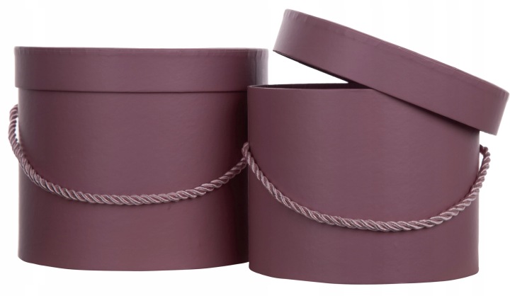2X FLOWER BOX PUDEŁKO NA KWIATY CARMINE PINK