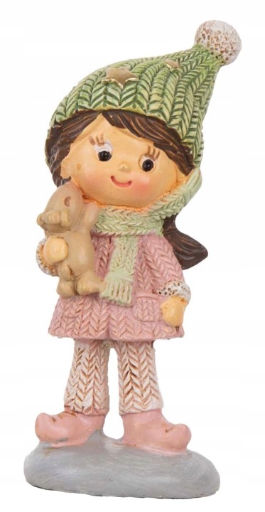 Figurka Zimowa Dziewczynka 7 Cm