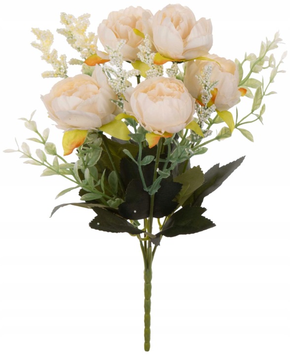 Róża Ciemny Krem Różyczka Bukiecik 31 Cm