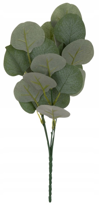 Eukaliptus Zielony Gałązka Roślina Dodatek Sztuczny 34 Cm