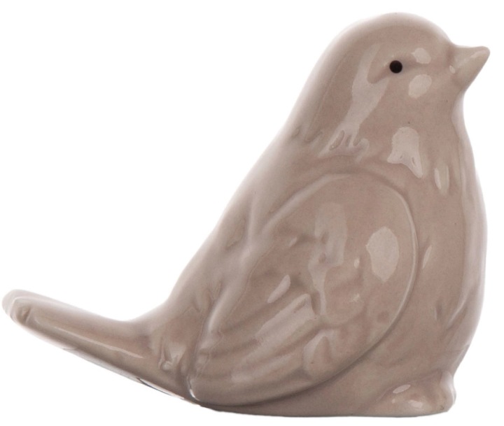 Ptaszek Ceramiczny Szkliwiony Ozdoba