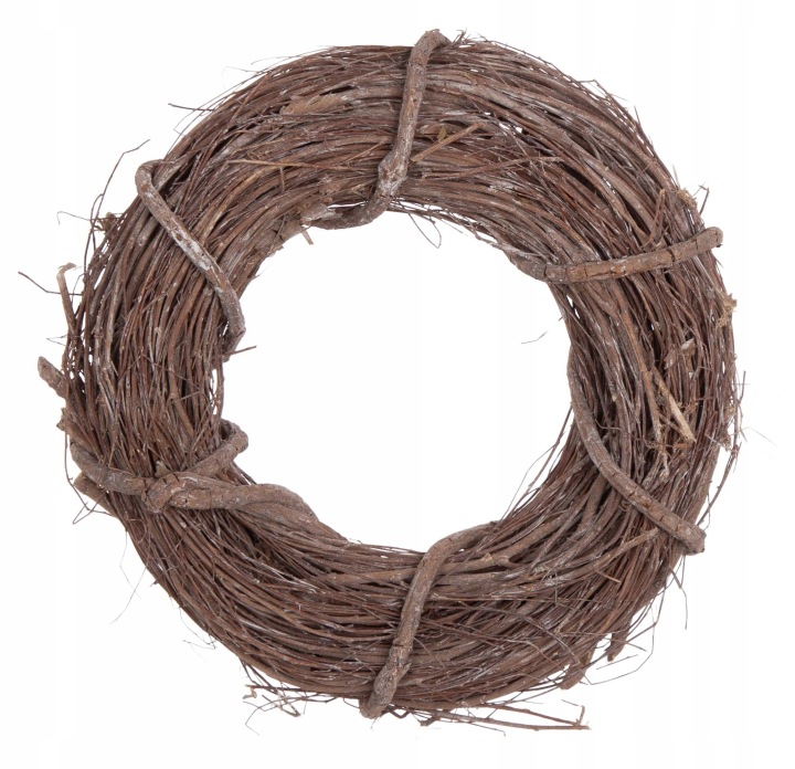 Wianek Naturalne Gałązki 25 Cm