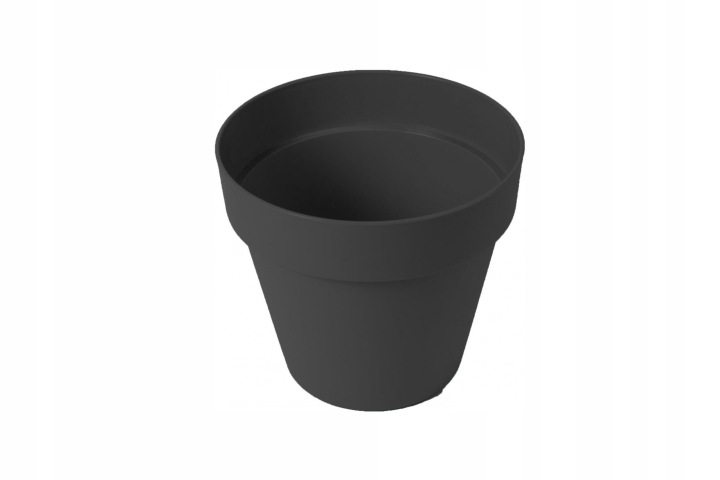 Osłonka Plastikowa Ibiza Antracyt Śr. 12Cm H 11Cm