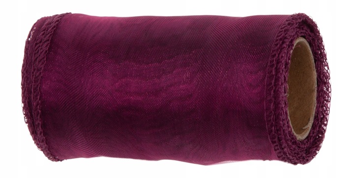 Organza Śliwkowa Tiul Organtyna 12 Cm 9Y 8,22 M