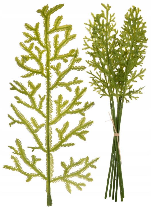 6X Liść Paproć Wiązka 40 Cm