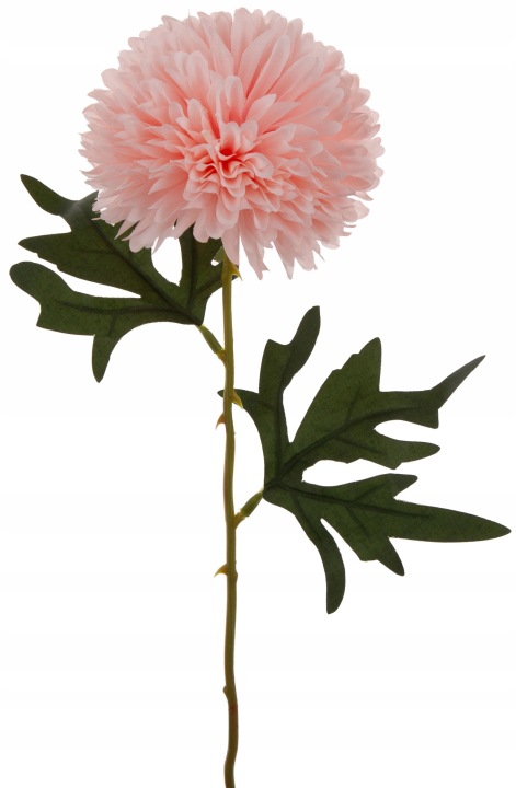 Chryzantema Różowa Gałązka Sztuczne Kwiaty 54 Cm