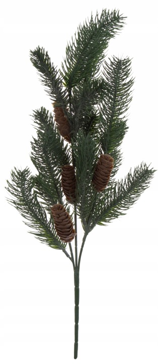 Świerk Iglak Gałązka Dodatek Do Kompozycji 52 Cm