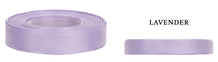 Ryps 2,5 Cm 22,8 M Lavender Lawendowa Tasiemka Rypsowa
