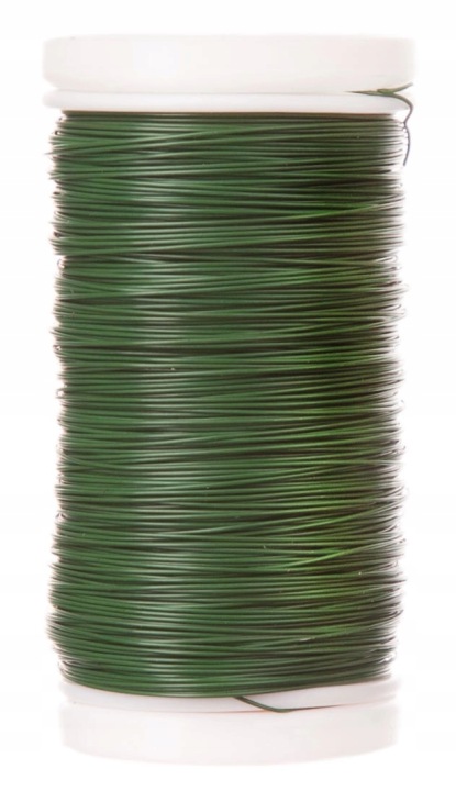 Drut Drucik Florystyczny Zielony 0,35 Mm 100G 108M