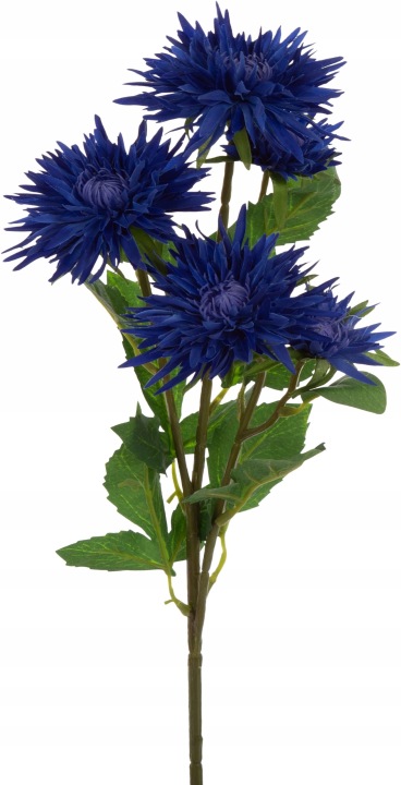 Aster Dr Blue Astry Gałązka Sztuczne Kwiaty C. Niebieski
