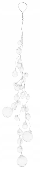 3X Akrylowa Zawieszka Jak Kryształ Glamour 26 Cm